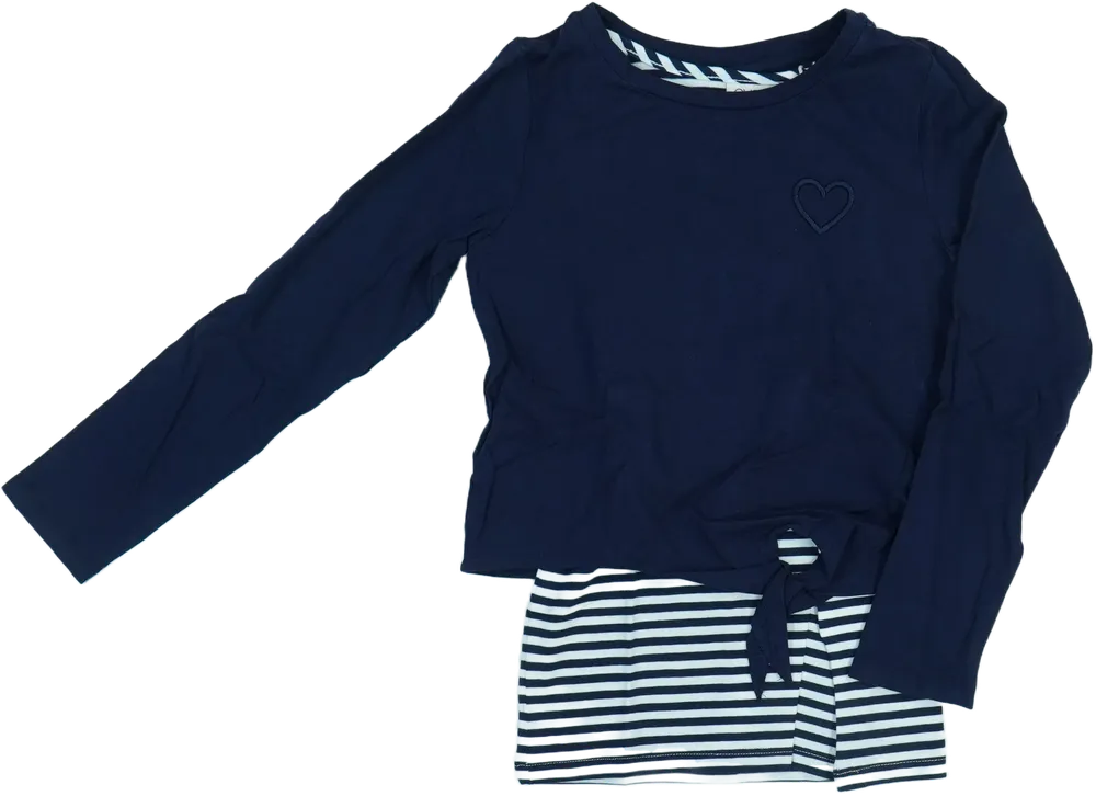 Kék OVS Hosszú ujjú felső EU 122 / UK 7 év / US 7 év/M