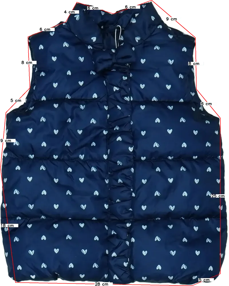 Kék OVS Mellény EU 98 / UK 3 év / US 3T