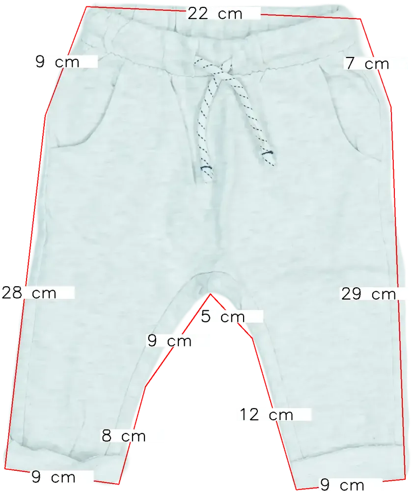Szürke OVS - Fagottino Melegítőnadrág EU 80 / UK 9-12 hónap / US 12 hónap