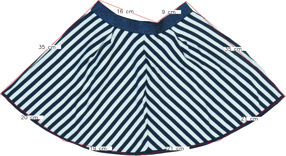 Fehér OVS Szoknya EU 134 / UK 9 év / US 9 év/L