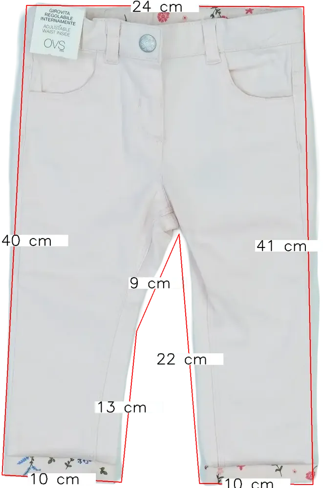 Rózsaszín OVS - Fagottino Hosszúnadrág EU 86 / UK 12-18 hónap / US 18 hónap