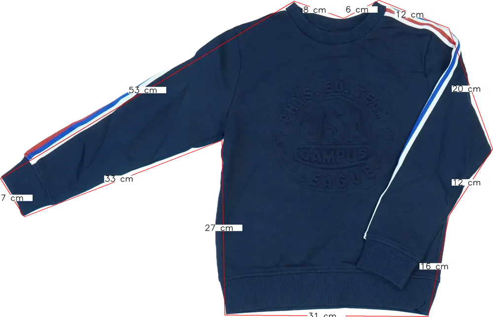 Kék OVS Pulóver EU 116 / UK 6 év / US 6 év/S