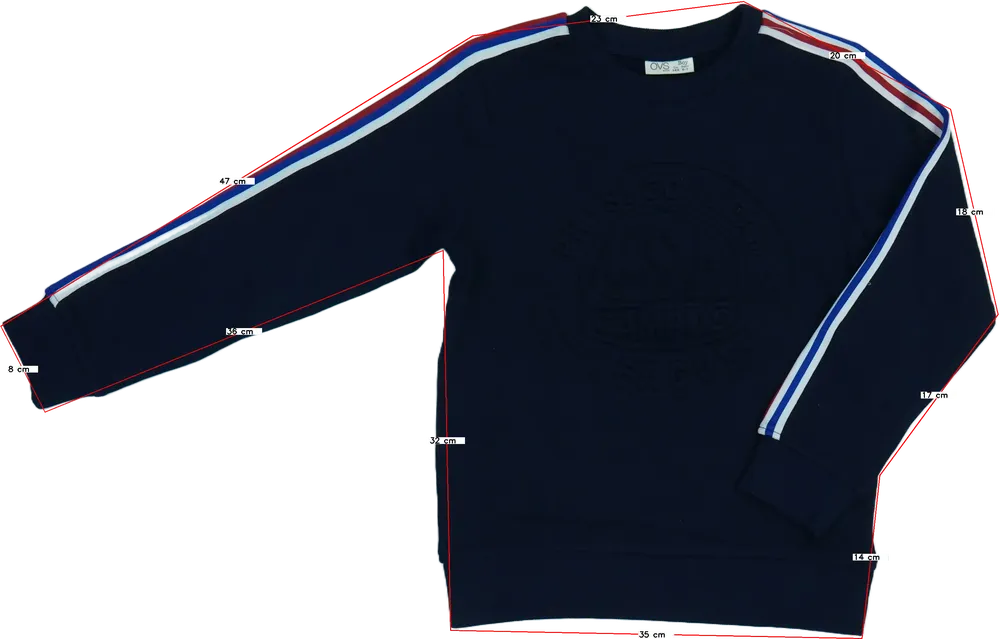 Kék OVS Pulóver EU 122 / UK 7 év / US 7 év/M