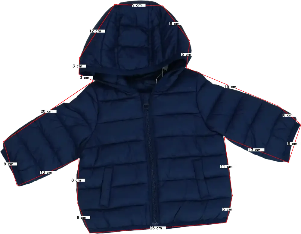 Kék OVS - Fagottino Átmeneti kabát EU 56 / UK Újszülött / US Újszülött