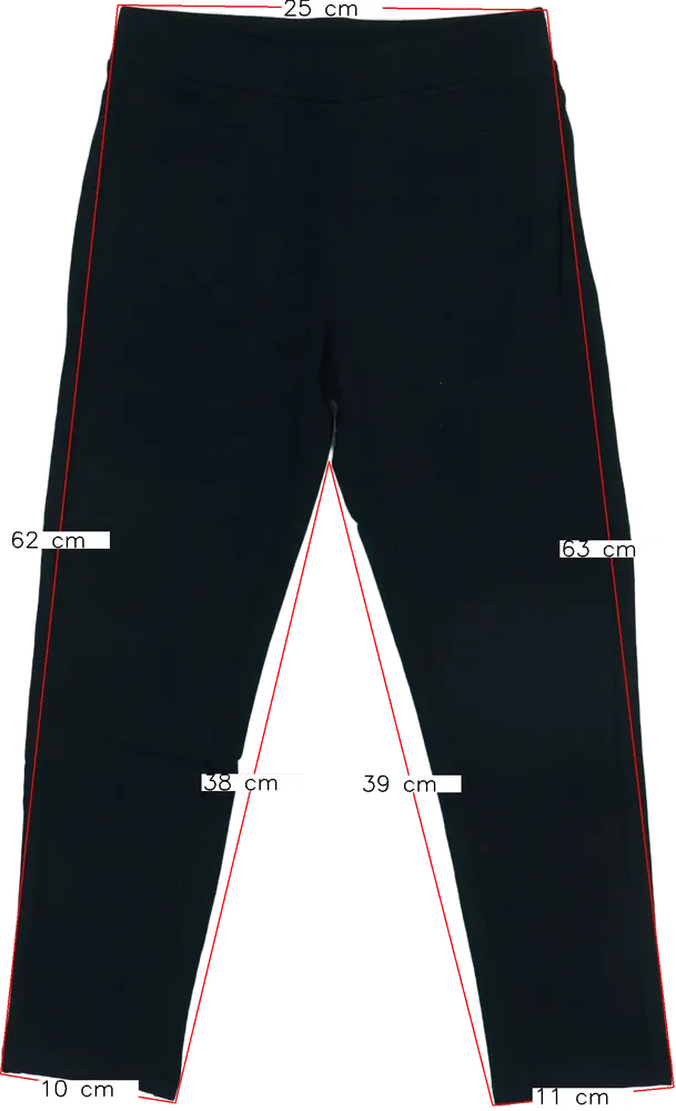 Fekete OVS Leggings EU 116 / UK 6 év / US 6 év/S