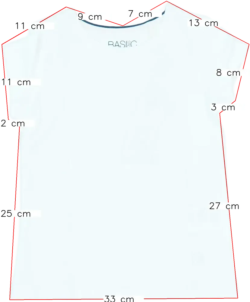 Fehér OVS Póló EU 104 / UK 4 év / US 4T/XS