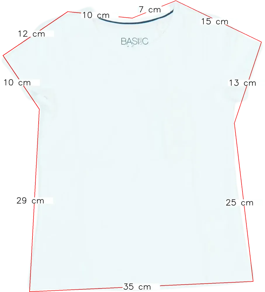 Fehér OVS Póló EU 110 / UK 5 év / US 5 év/XS