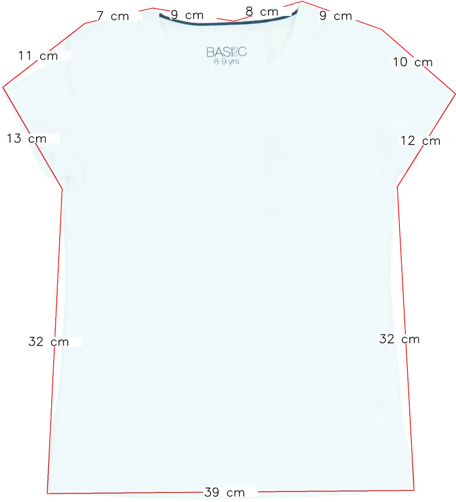 Fehér OVS Póló EU 134 / UK 9 év / US 9 év/L