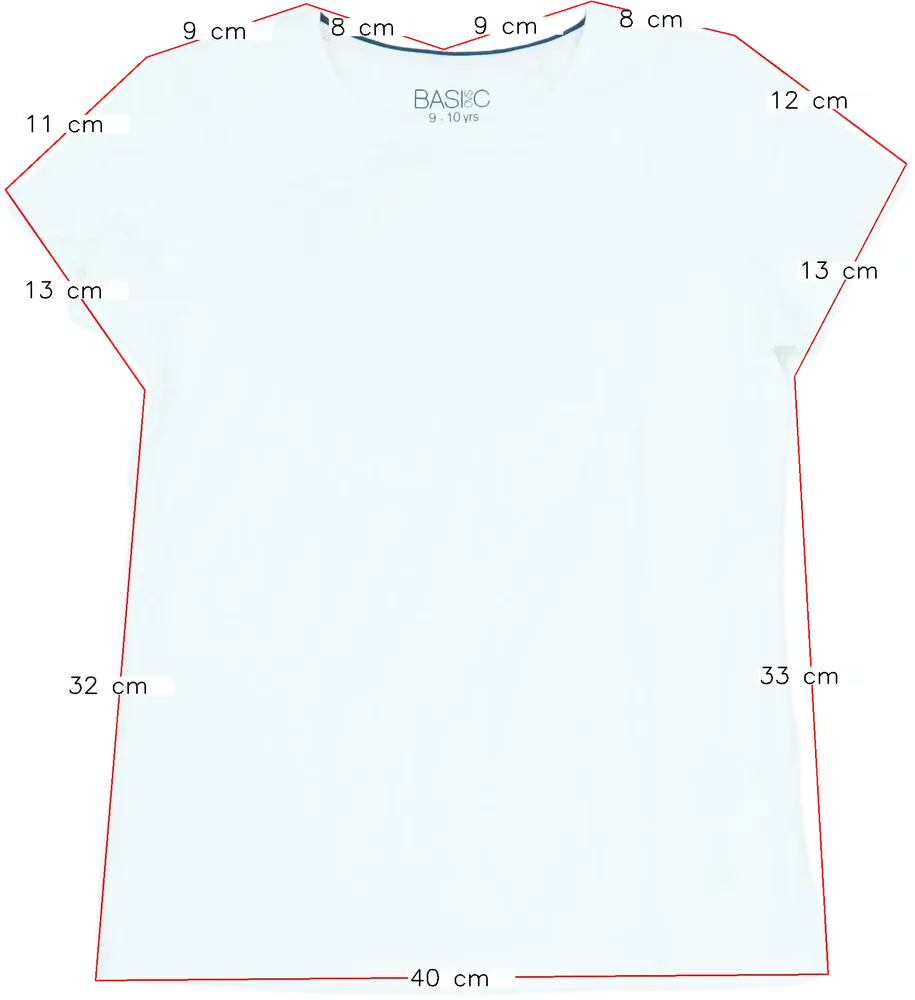 Fehér OVS Póló EU 140 / UK 10 év / US 10 év/L