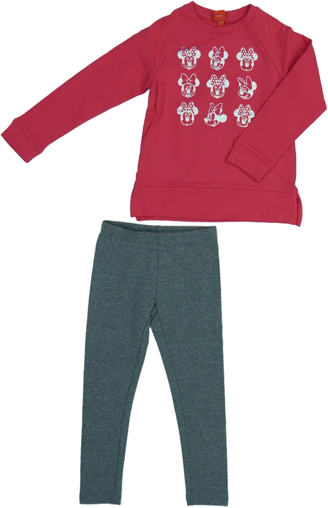 Pink Disney 2-piece set - Top &amp; Bottom EU 110 / UK 5 years / US 5 years/XS