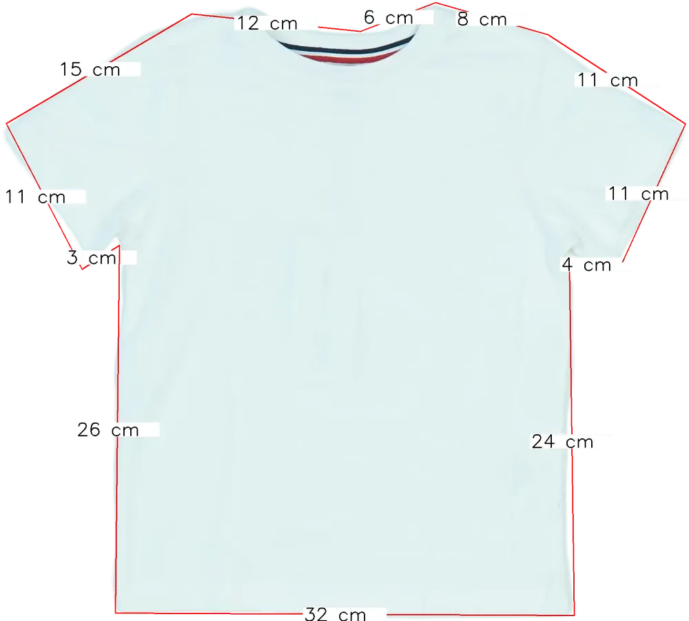 Fehér OVS Póló EU 104 / UK 4 év / US 4T/XS