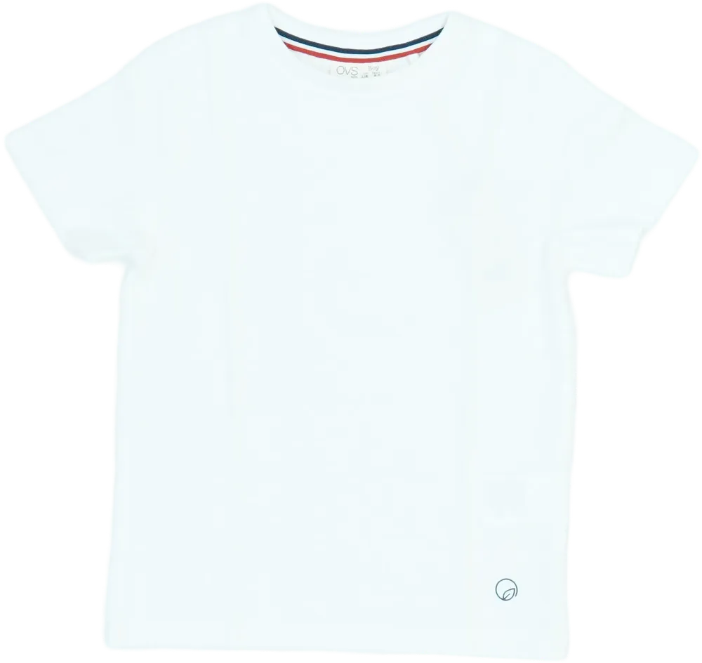 Fehér OVS Póló EU 116 / UK 6 év / US 6 év/S