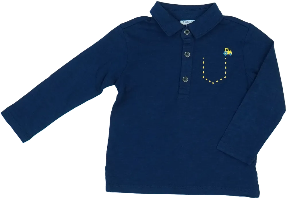 Kék OVS - Fagottino Galléros póló EU 86 / UK 12-18 hónap / US 18 hónap