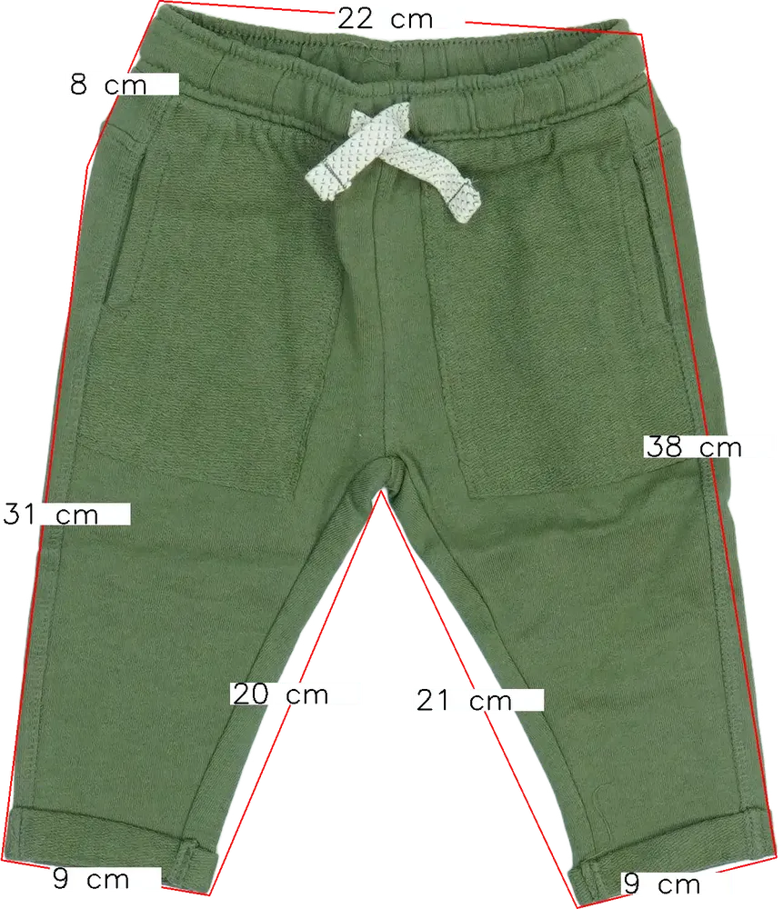 Zöld OVS - Fagottino Melegítőnadrág EU 80 / UK 9-12 hónap / US 12 hónap