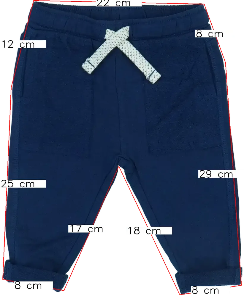 Kék OVS - Fagottino Melegítőnadrág EU 74 / UK 6-9 hónap / US 6-9 hónap