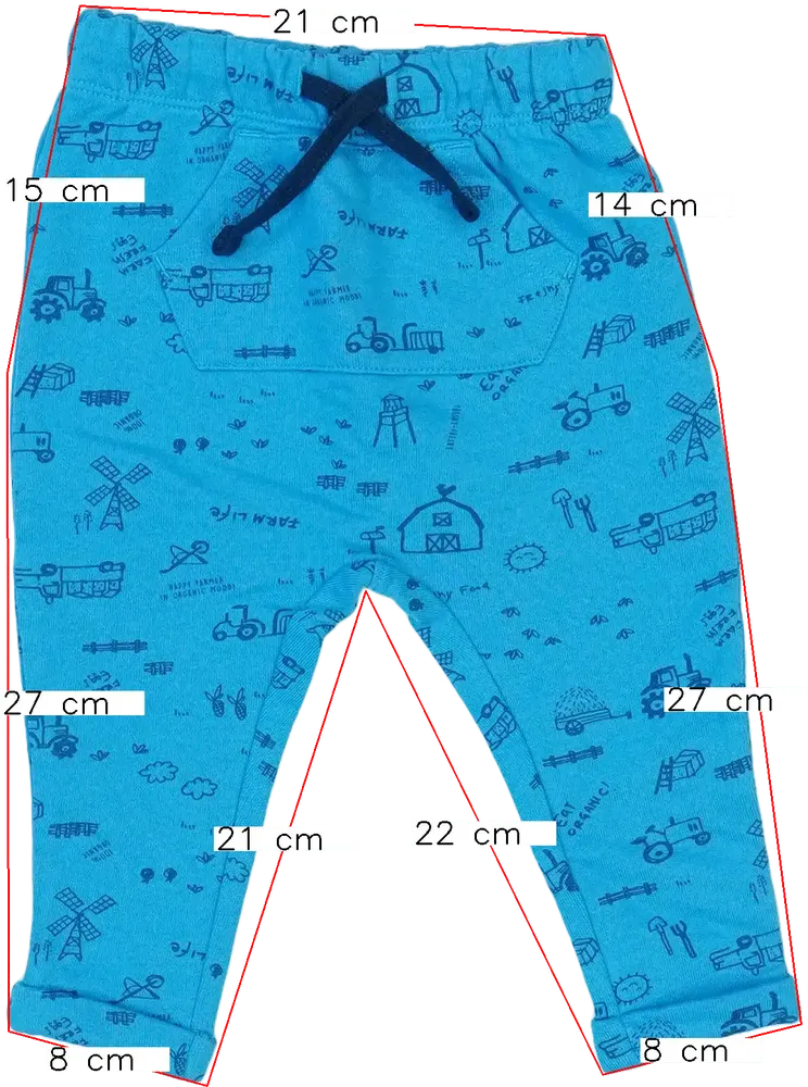 Kék OVS - Fagottino Melegítőnadrág EU 80 / UK 9-12 hónap / US 12 hónap