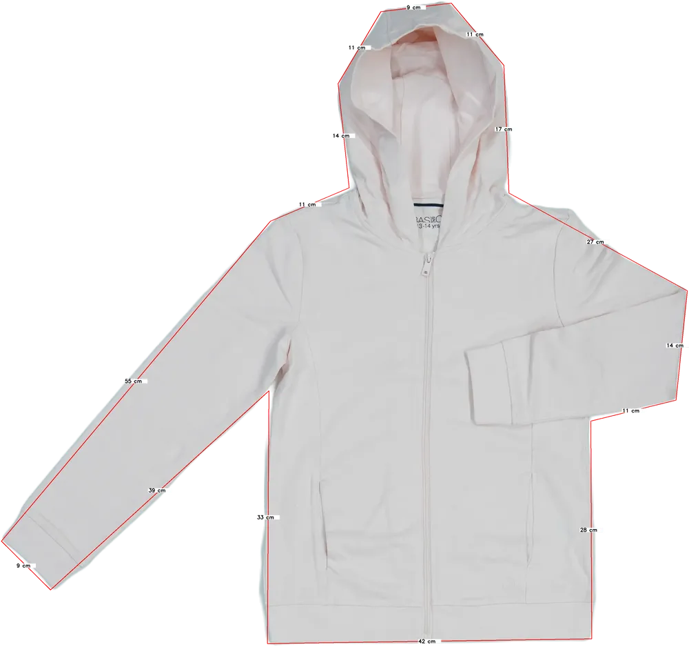 Rózsaszín OVS Kapucnis pulóver EU 164 / UK 14 év / US 14 év/XL