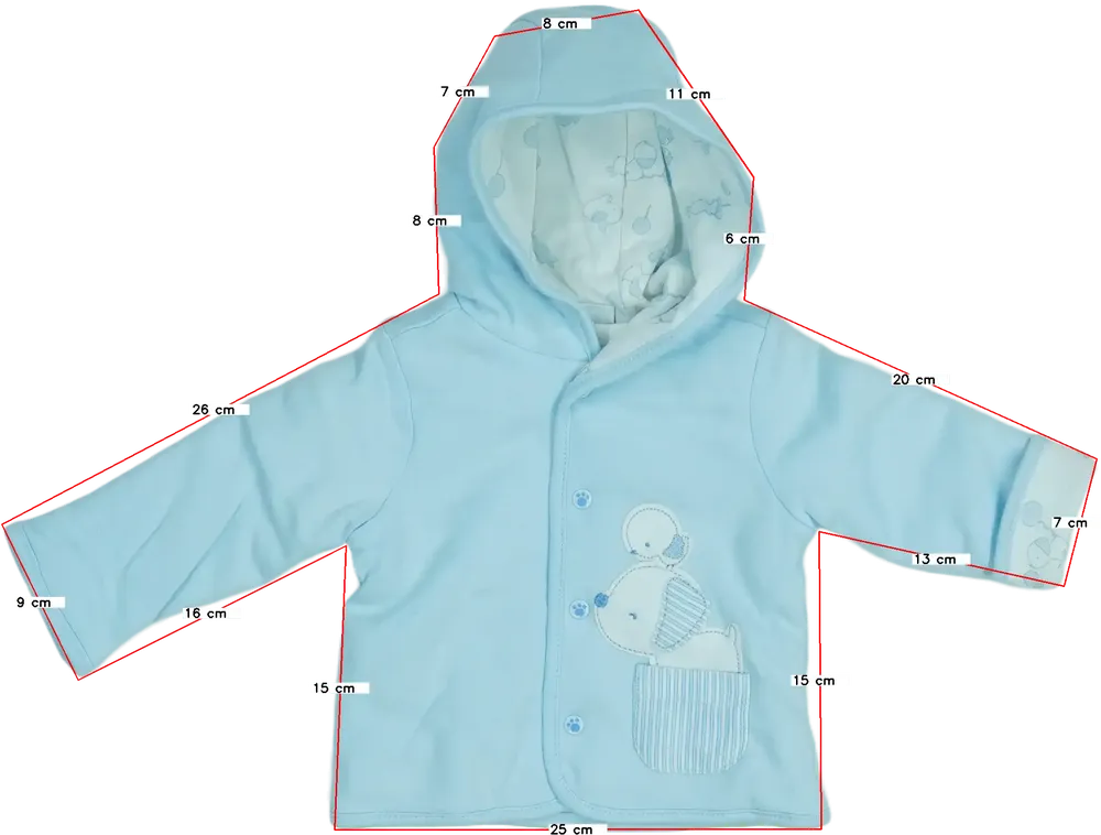 Kék OVS - Fagottino Baby kocsikabát EU 56 / UK Újszülött / US Újszülött