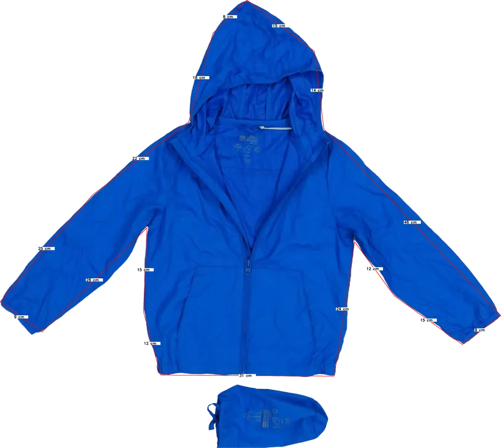 Kék OVS Esőkabát EU 116 / UK 6 év / US 6 év/S