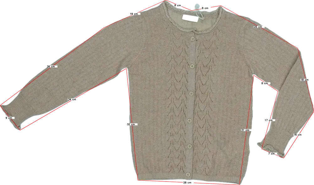 Bronz OVS Kardigán EU 122 / UK 7 év / US 7 év/M