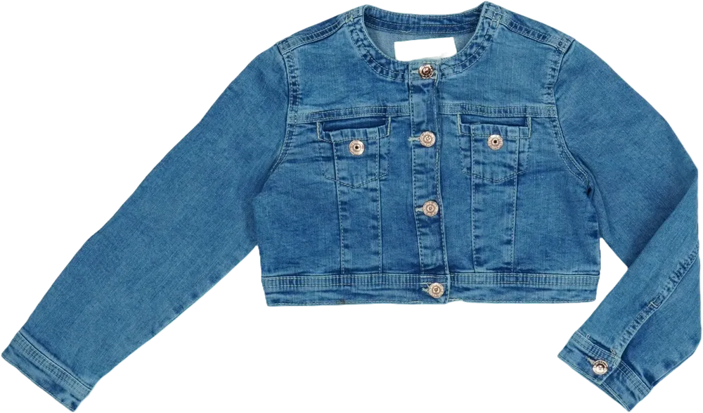 Kék OVS Farmerdzseki EU 128 / UK 8 év / US 8 év/M