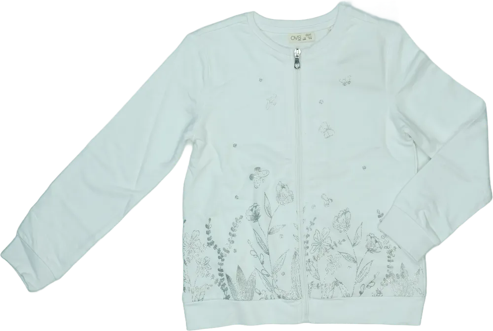 Fehér OVS Pulóver EU 128 / UK 8 év / US 8 év/M