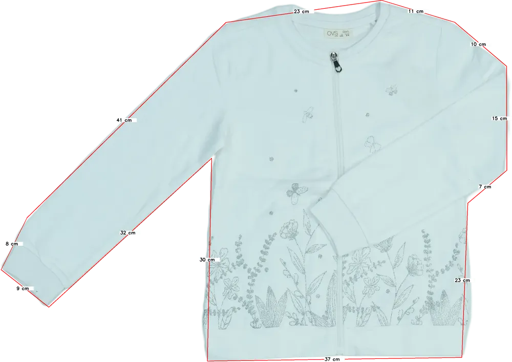 Fehér OVS Pulóver EU 134 / UK 9 év / US 9 év/L