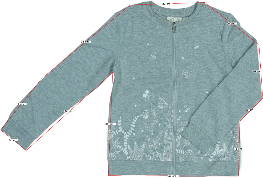 Szürke OVS Pulóver EU 134 / UK 9 év / US 9 év/L