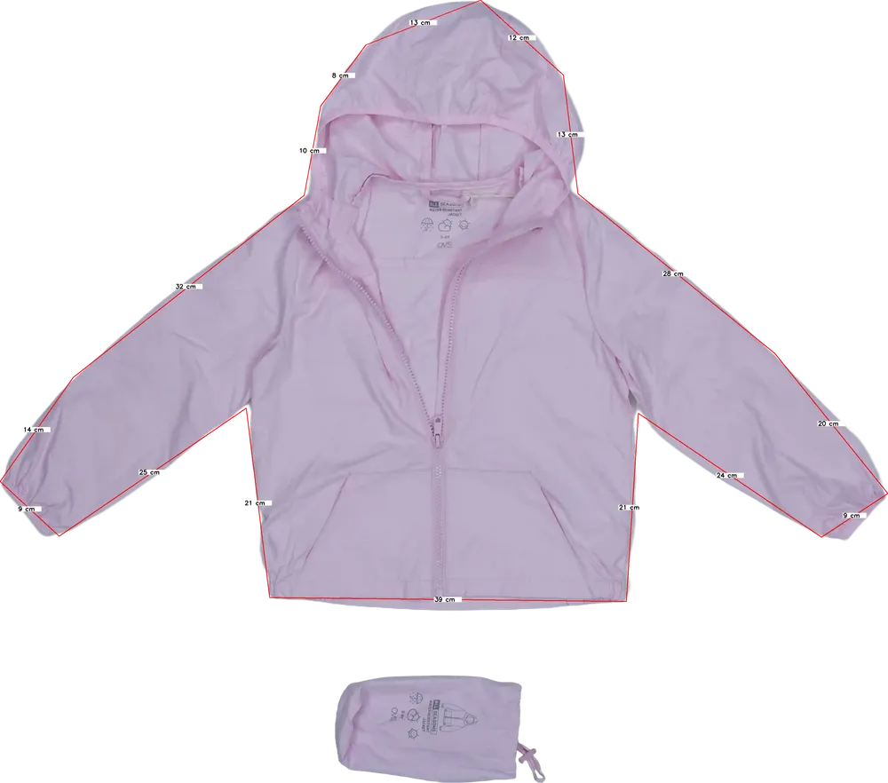 Rózsaszín OVS Esőkabát EU 116 / UK 6 év / US 6 év/S