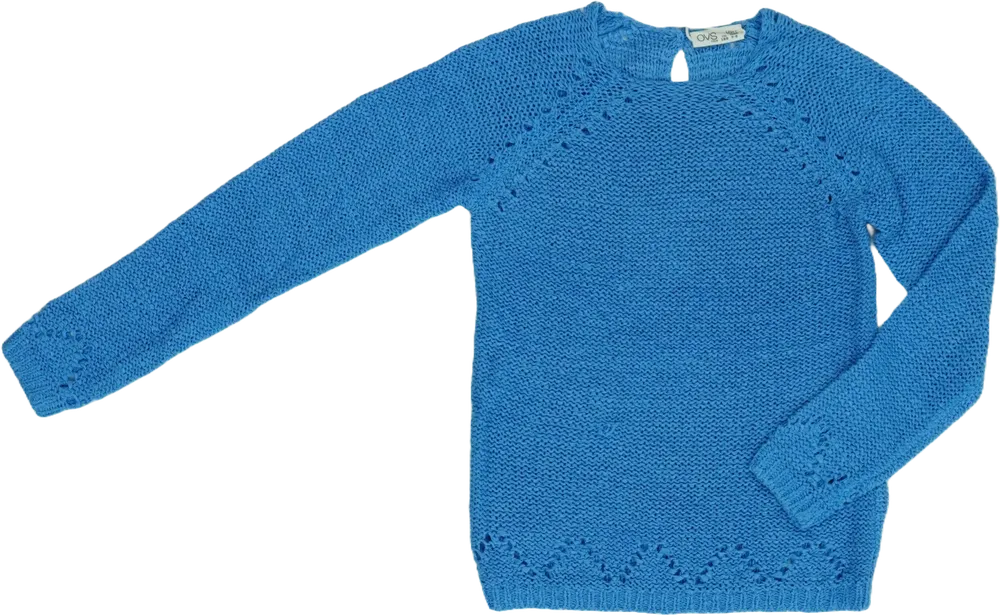 Kék OVS Kötött pulcsi EU 128 / UK 8 év / US 8 év/M