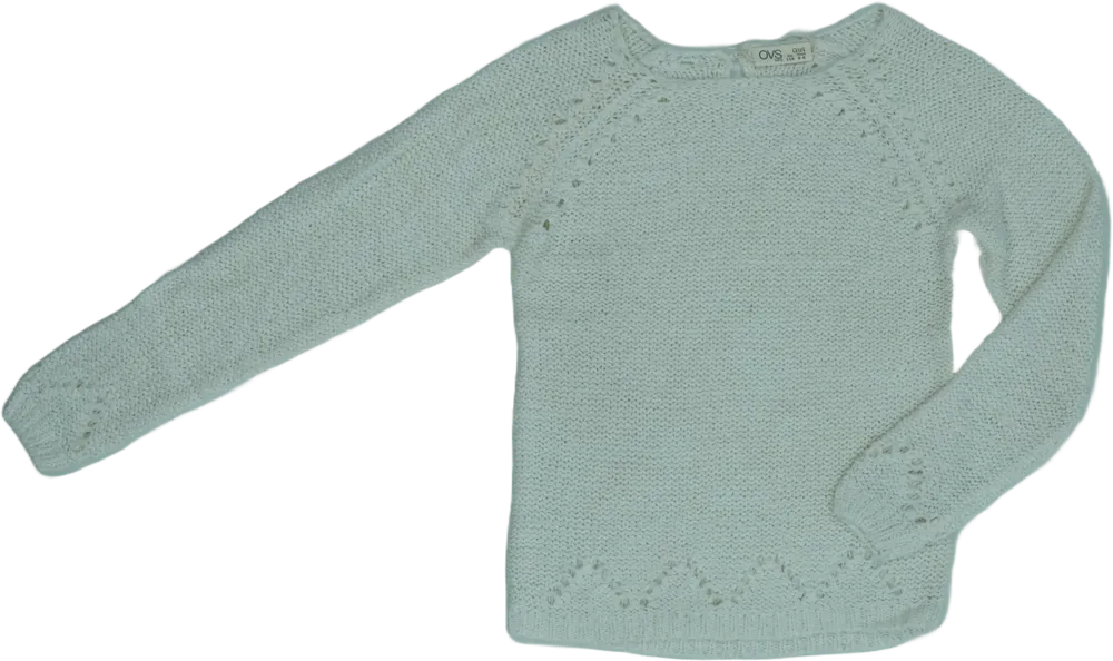 Fehér OVS Kötött pulcsi EU 116 / UK 6 év / US 6 év/S