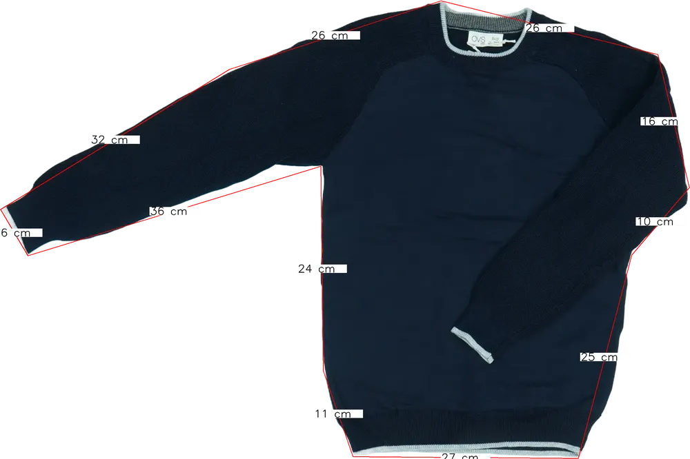 Kék OVS Pulóver EU 128 / UK 8 év / US 8 év/M