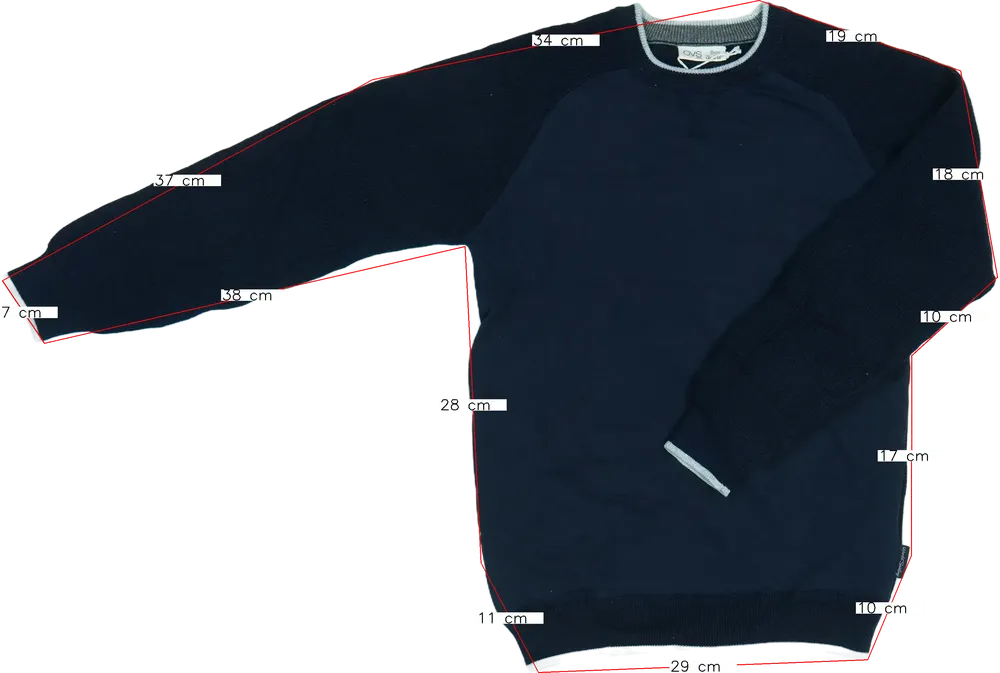 Kék OVS Pulóver EU 140 / UK 10 év / US 10 év/L