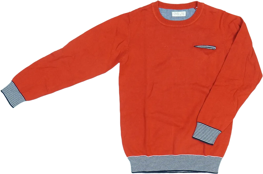 Piros OVS Kötött pulcsi EU 128 / UK 8 év / US 8 év/M