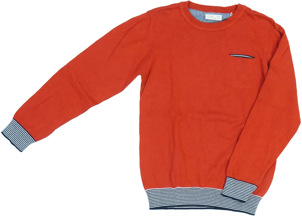 Piros OVS Kötött pulcsi EU 134 / UK 9 év / US 9 év/L