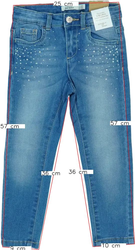 Kék OVS Hosszúnadrág EU 104 / UK 4 év / US 4T/XS