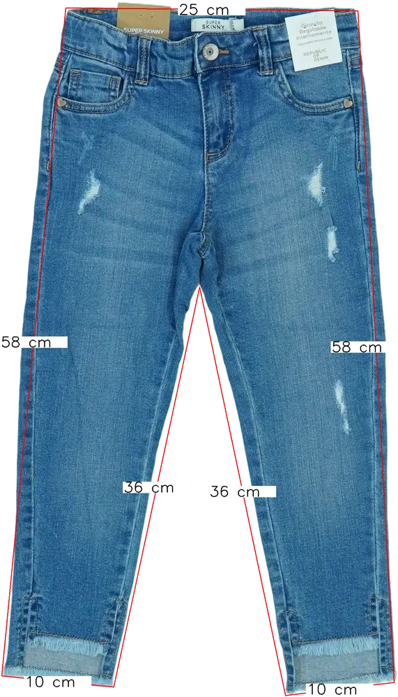 Kék OVS Farmernadrág EU 104 / UK 4 év / US 4T/XS
