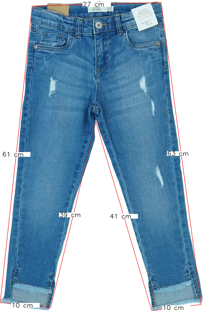 Kék OVS Farmernadrág EU 110 / UK 5 év / US 5 év/XS