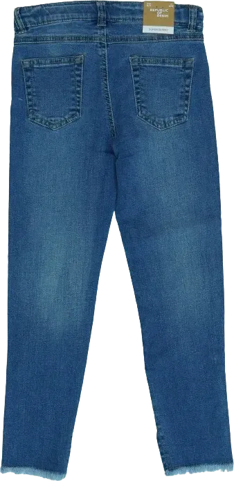 Kék OVS Farmernadrág EU 122 / UK 7 év / US 7 év/M