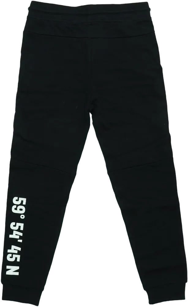 Fekete OVS Melegítőnadrág EU 152 / UK 12 év / US 12 év/L