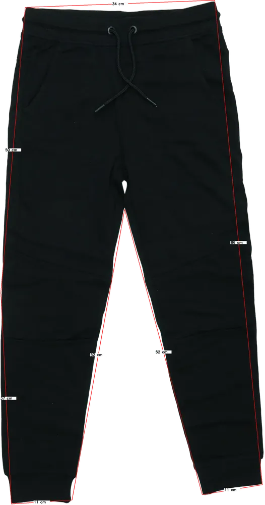 Fekete OVS Melegítőnadrág EU 152 / UK 12 év / US 12 év/L
