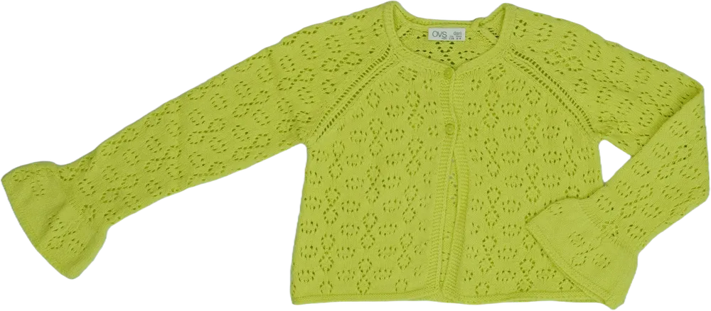 Sárga OVS Kardigán EU 116 / UK 6 év / US 6 év/S