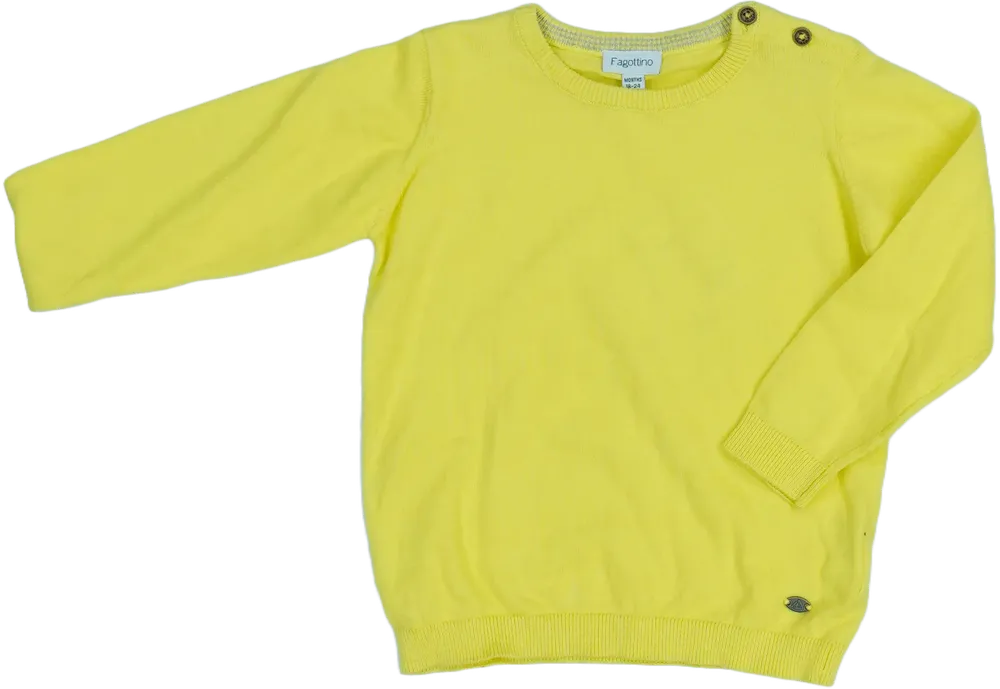 Sárga OVS - Fagottino Kötött pulcsi EU 92 / UK 2 év / US 2T