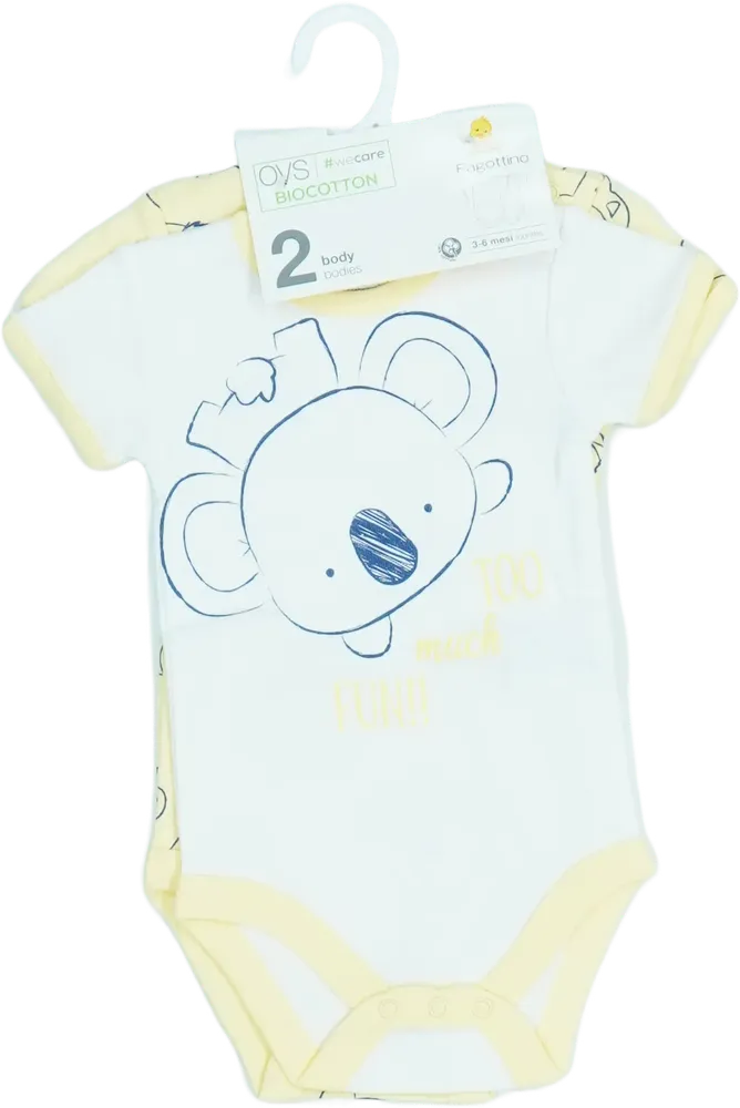 Sárga OVS - Fagottino Csomag - Body EU 68 / UK 3-6 hónap / US 3-6 hónap