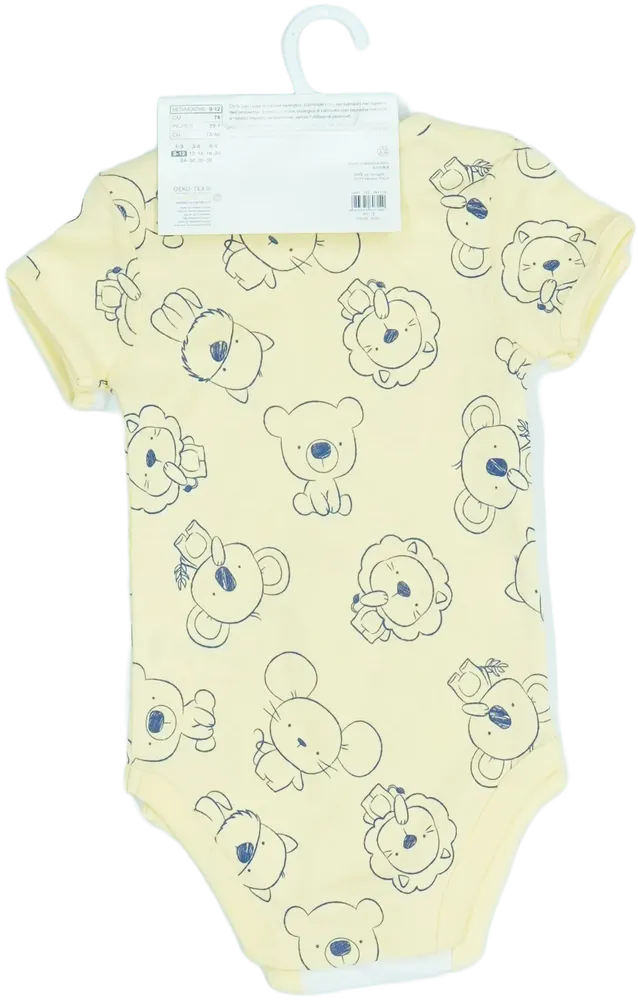 Sárga OVS - Fagottino Csomag - Body EU 80 / UK 9-12 hónap / US 12 hónap