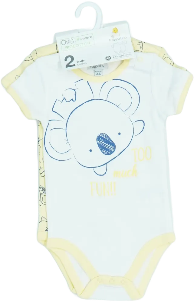 Sárga OVS - Fagottino Csomag - Body EU 80 / UK 9-12 hónap / US 12 hónap