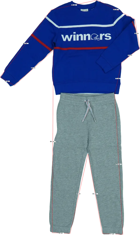 Blue OVS 2-piece set - Top &amp; Bottom EU 128 / UK 8 years / US 8 years/M