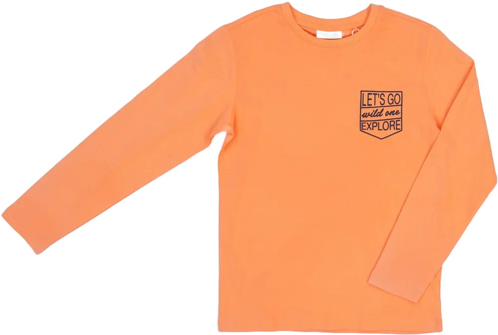 Sárga (narancs) OVS Hosszú ujjú felső EU 140 / UK 10 év / US 10 év/L