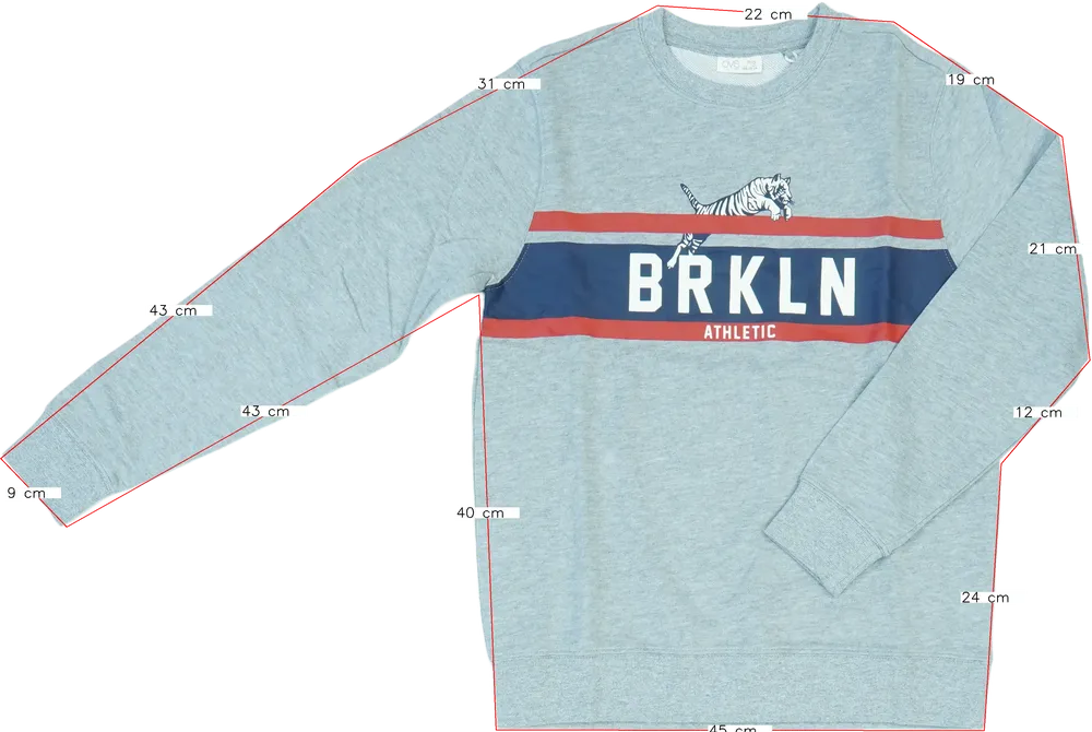 Szürke OVS Pulóver EU 164 / UK 14 év / US 14 év/XL