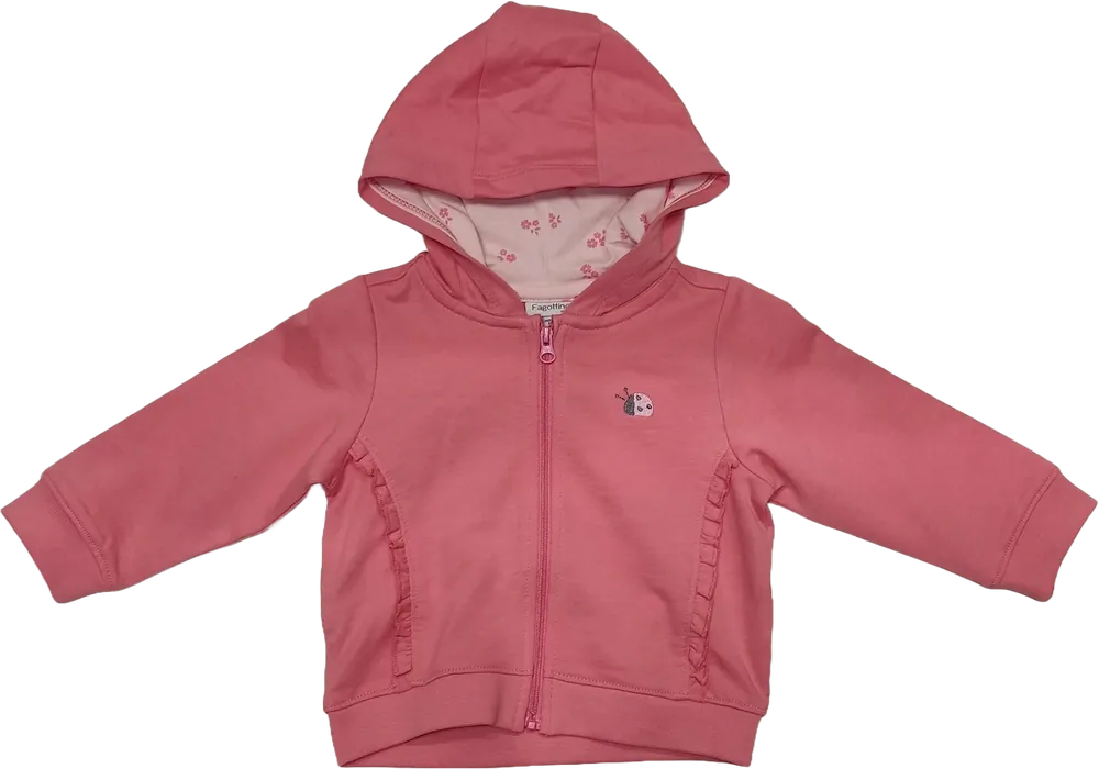 Rózsaszín OVS - Fagottino Kapucnis pulóver EU 68 / UK 3-6 hónap / US 3-6 hónap